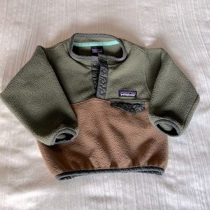 Toddler Patagonia Synchilla Snap-Front Fleece Pullover